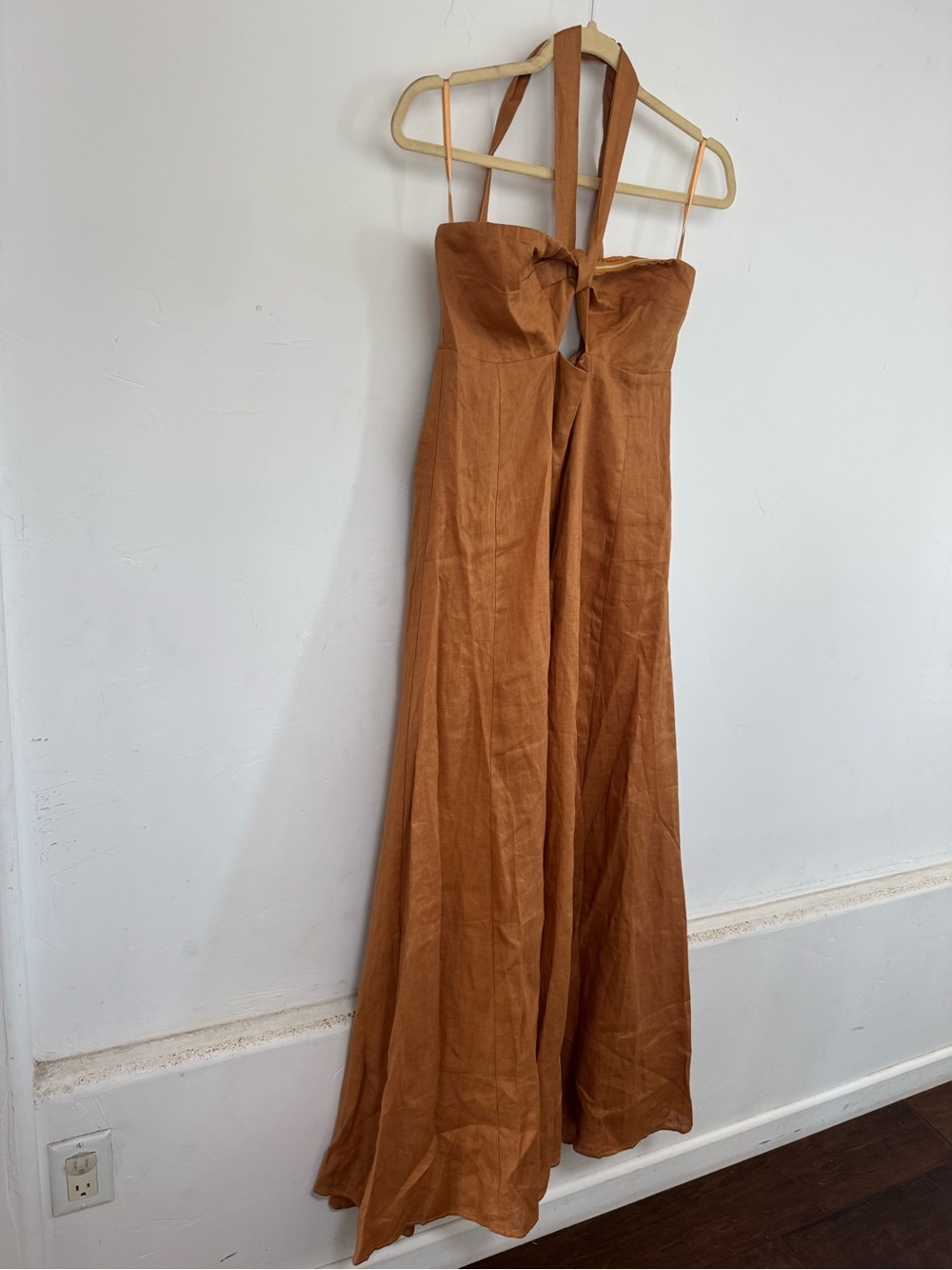 Dissh linen brown dress